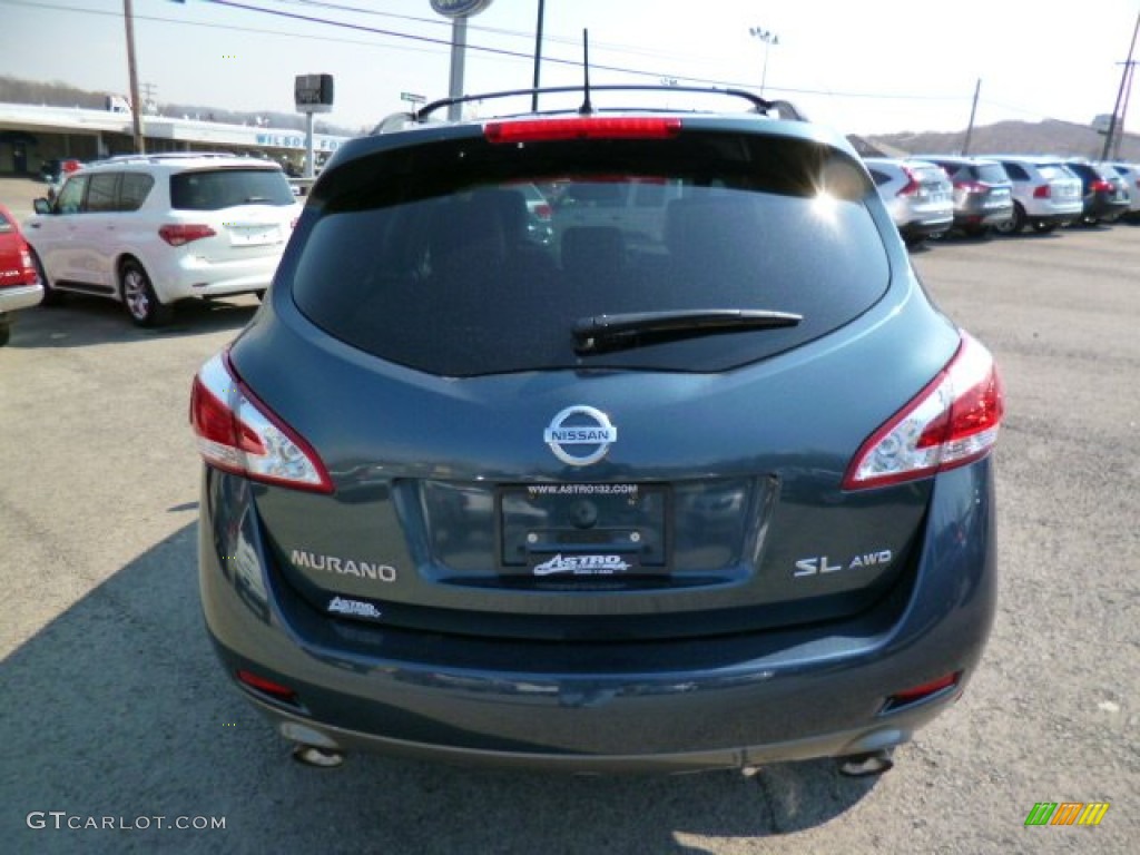 2013 Murano S AWD - Graphite Blue / Black photo #5