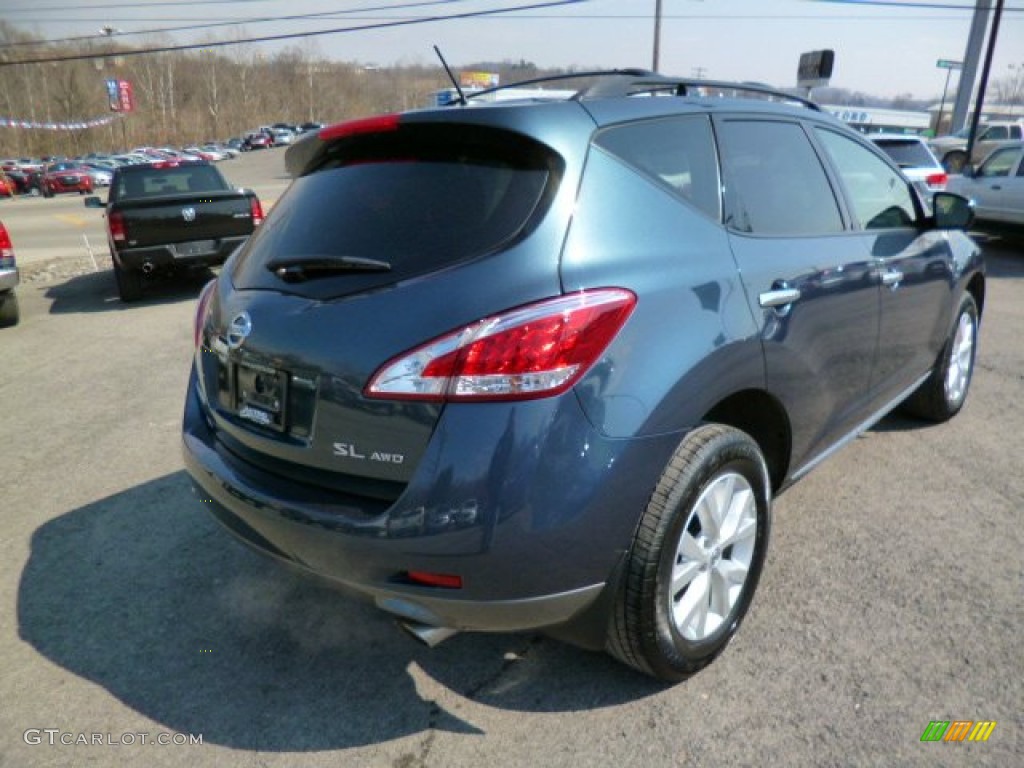 2013 Murano S AWD - Graphite Blue / Black photo #6