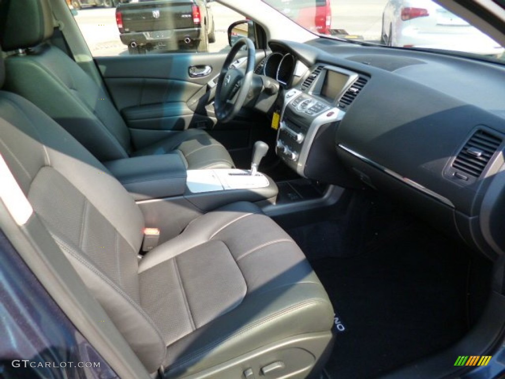2013 Murano S AWD - Graphite Blue / Black photo #9