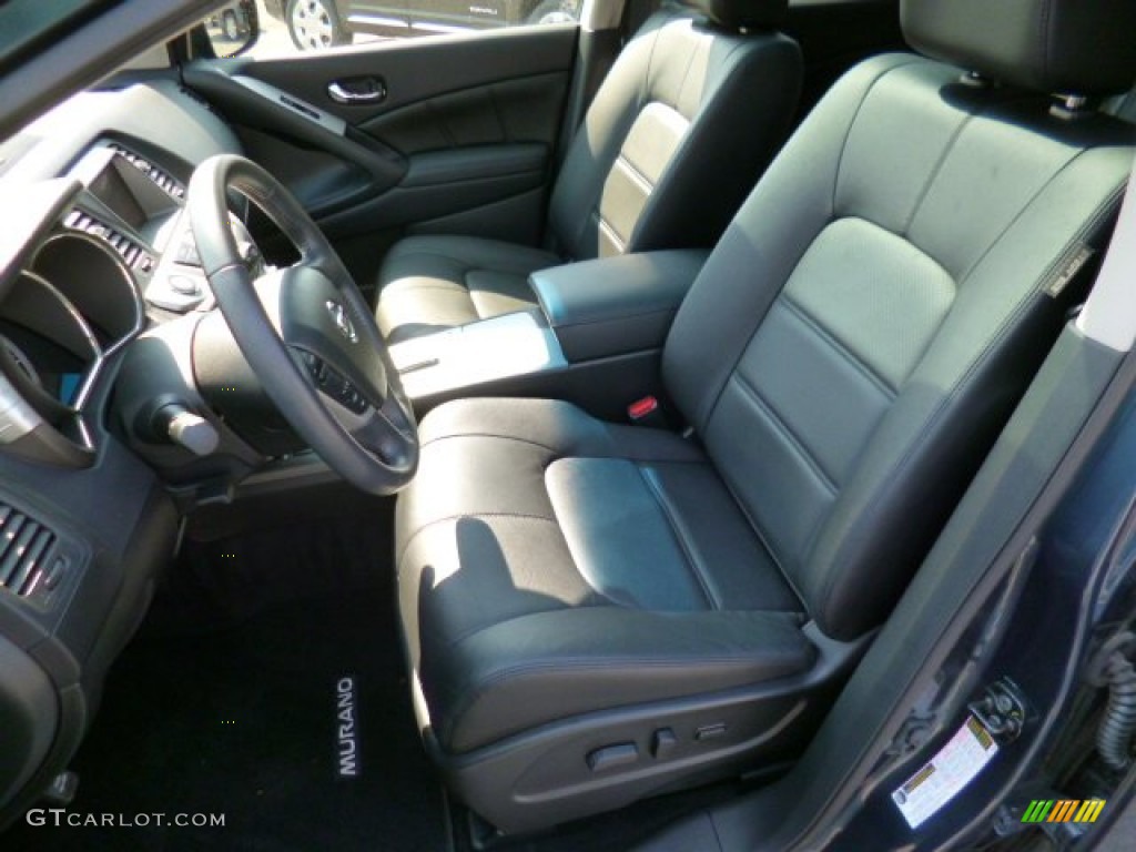 2013 Murano S AWD - Graphite Blue / Black photo #15
