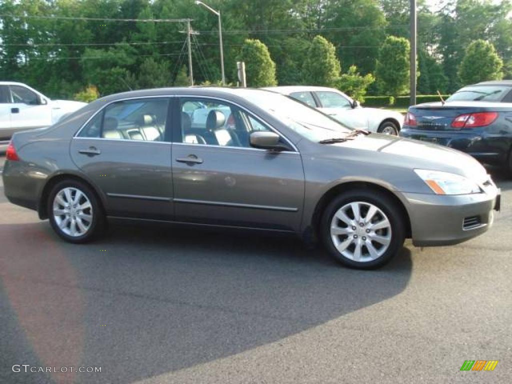 2006 Accord EX-L V6 Sedan - Carbon Bronze Pearl / Black photo #5