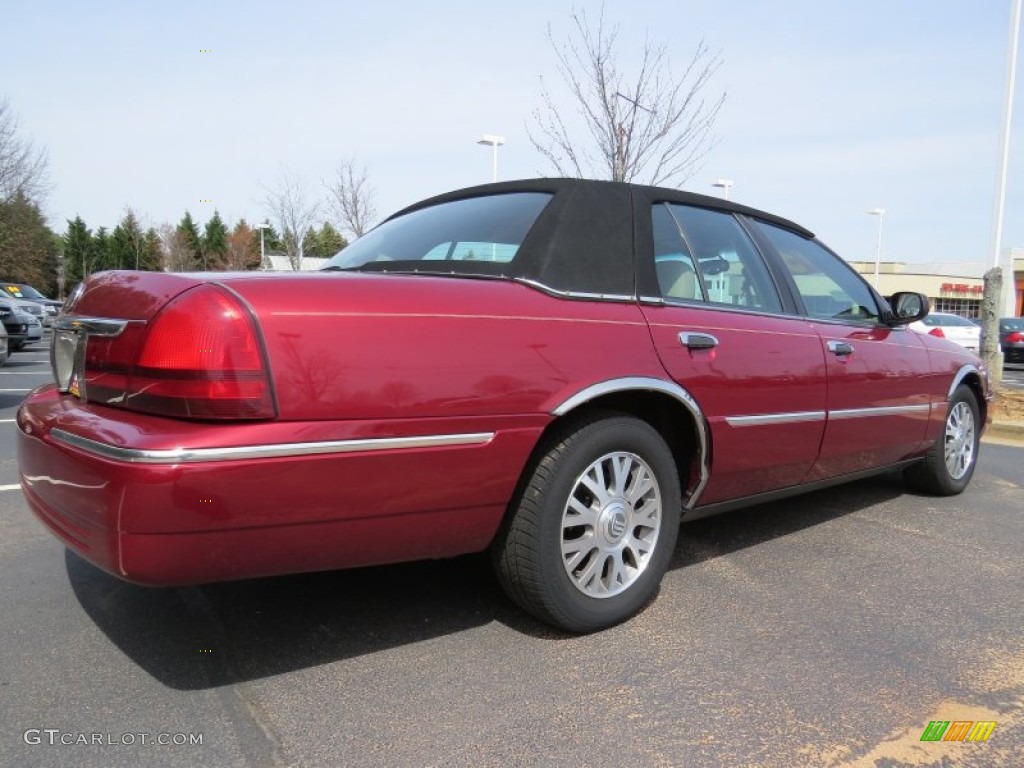 2003 Grand Marquis LS - Matador Red Metallic / Medium Parchment photo #3