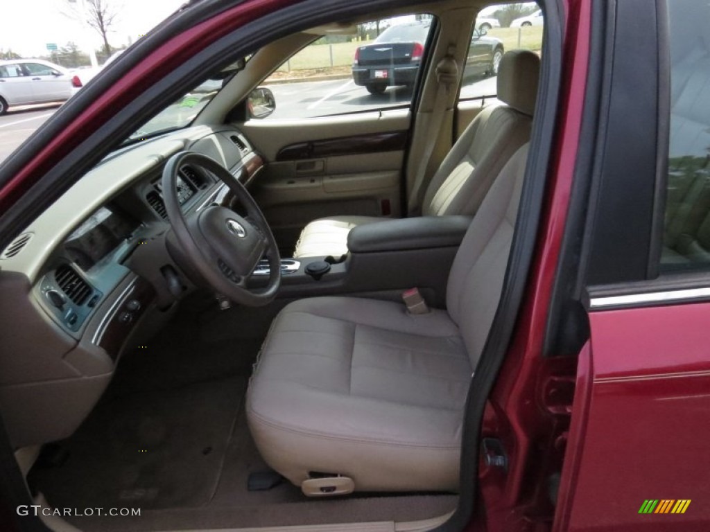 Medium Parchment Interior 2003 Mercury Grand Marquis LS Photo #91747571