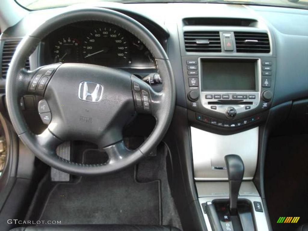 2006 Accord EX-L V6 Sedan - Carbon Bronze Pearl / Black photo #10