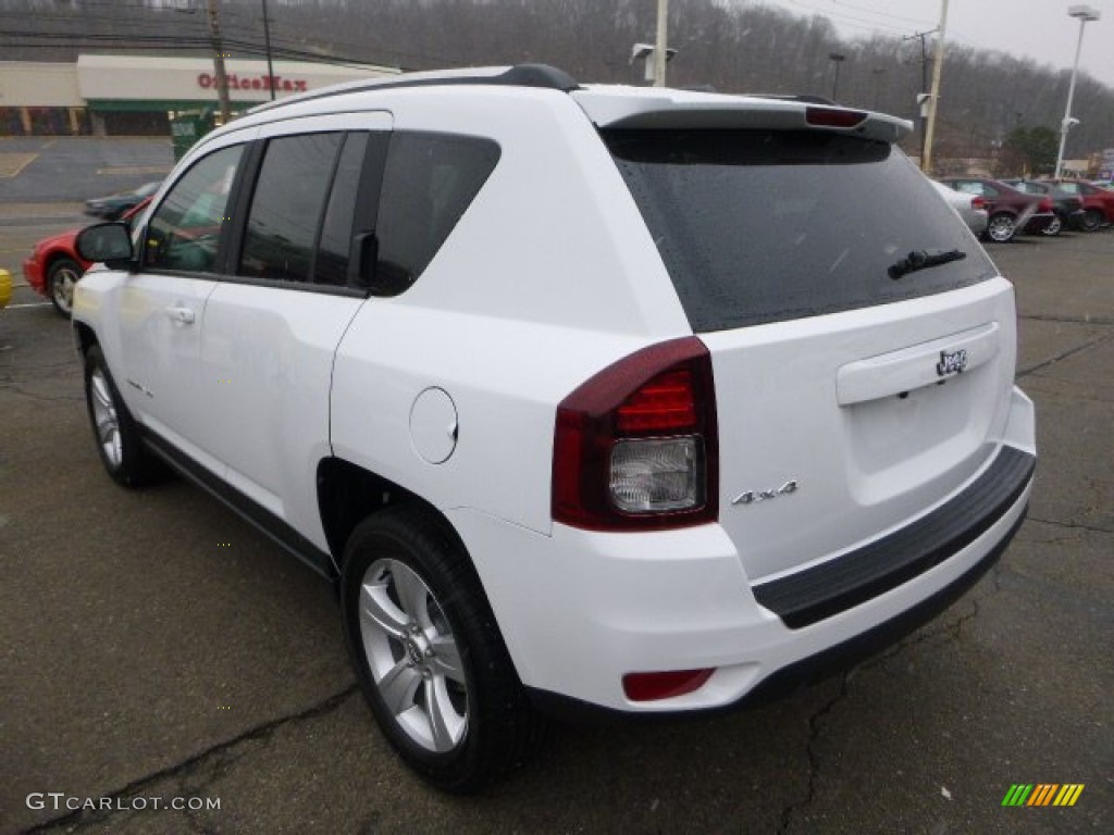 2014 Compass Sport 4x4 - Bright White / Dark Slate Gray/Light Pebble photo #3