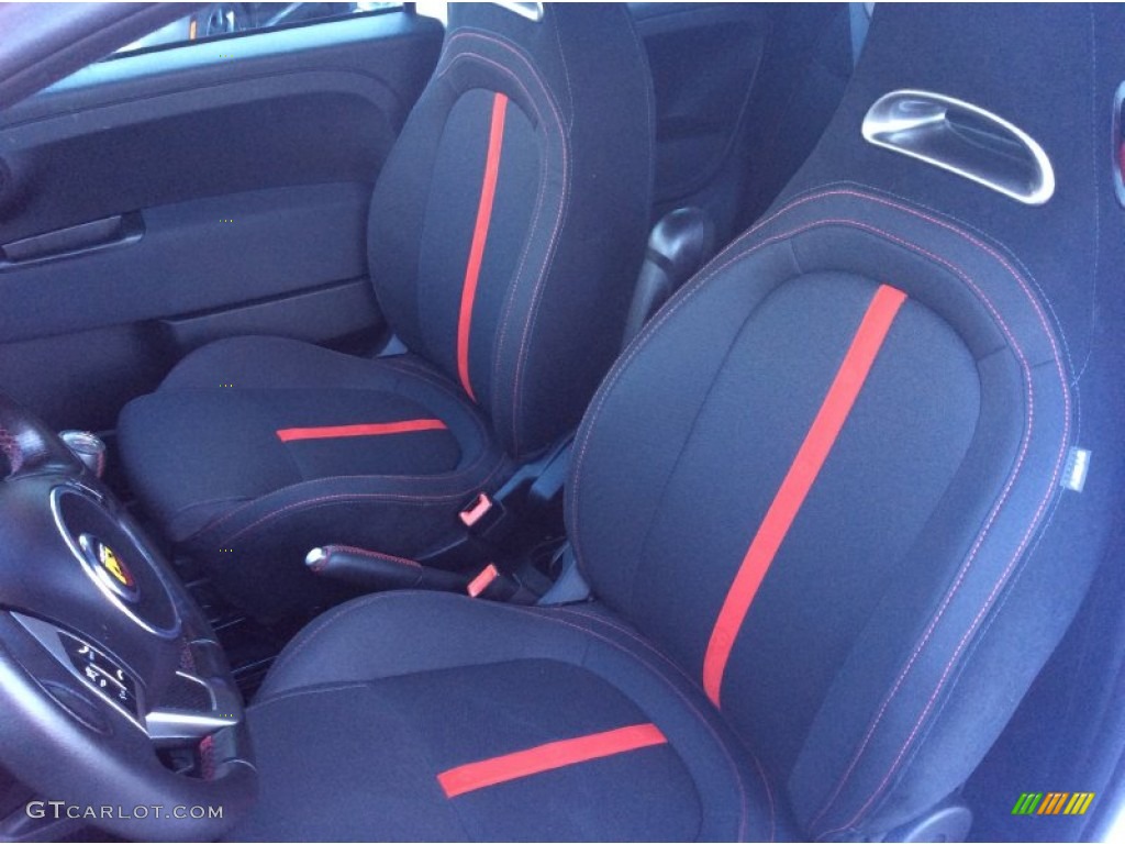 2012 Fiat 500 Abarth Front Seat Photo #91751867