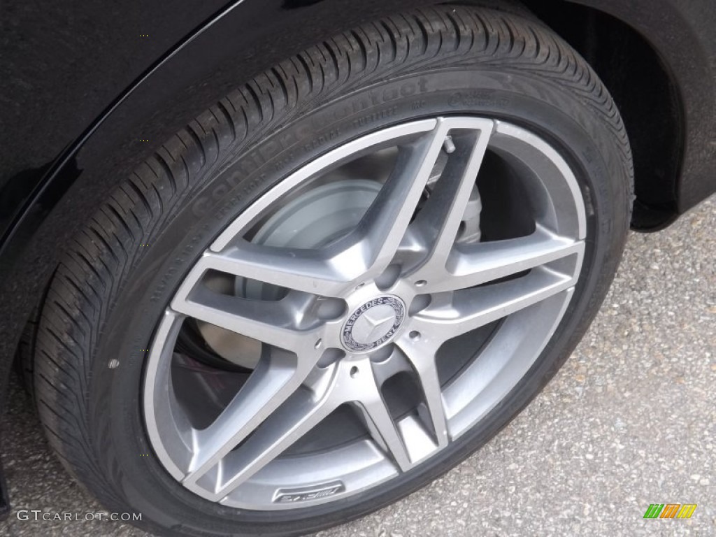 2014 E 350 4Matic Sedan - Black / Black photo #5