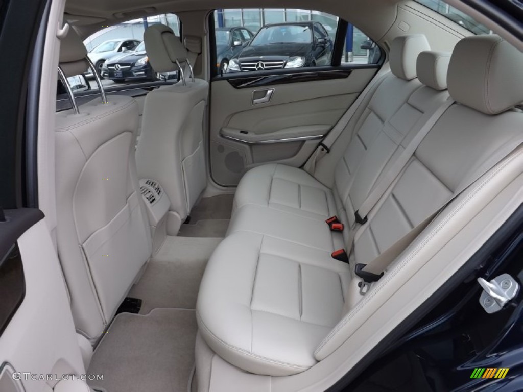 2014 Mercedes-Benz E E250 BlueTEC 4Matic Sedan Rear Seat Photo #91752518