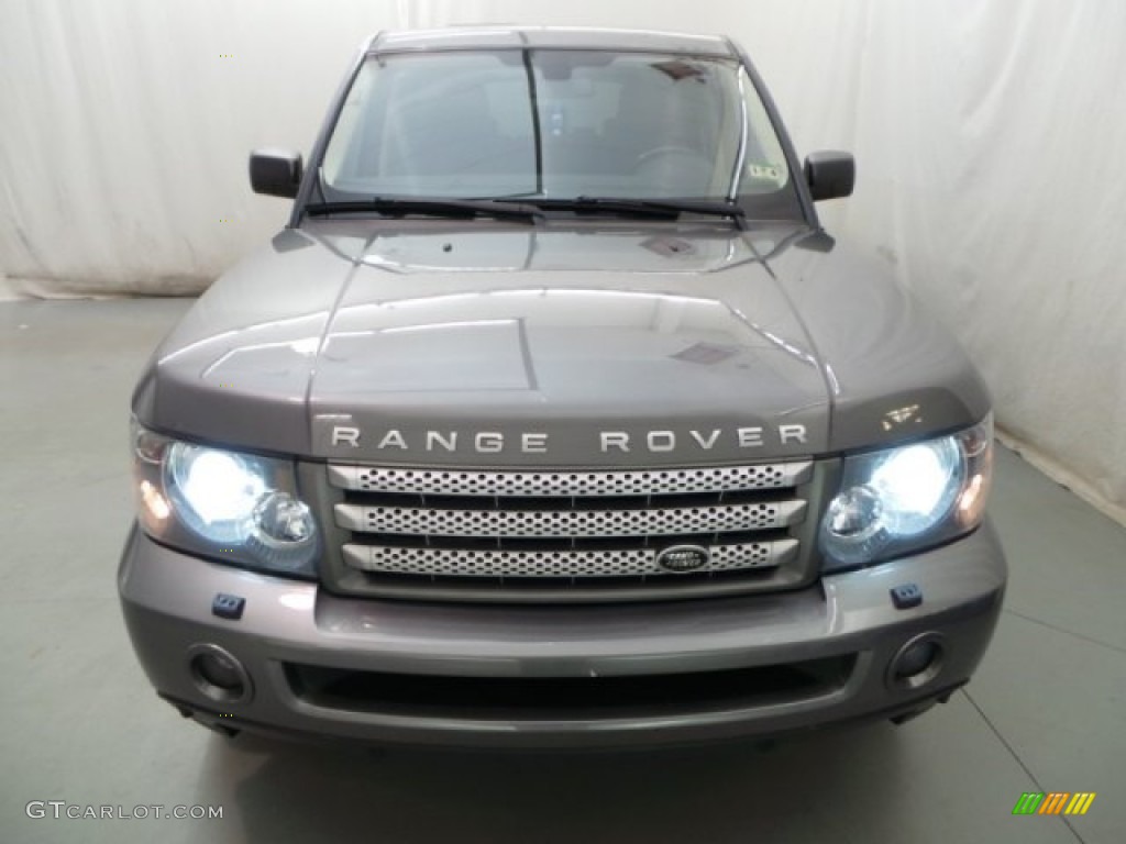2007 Range Rover Sport Supercharged - Stornoway Grey Metallic / Ebony Black photo #2