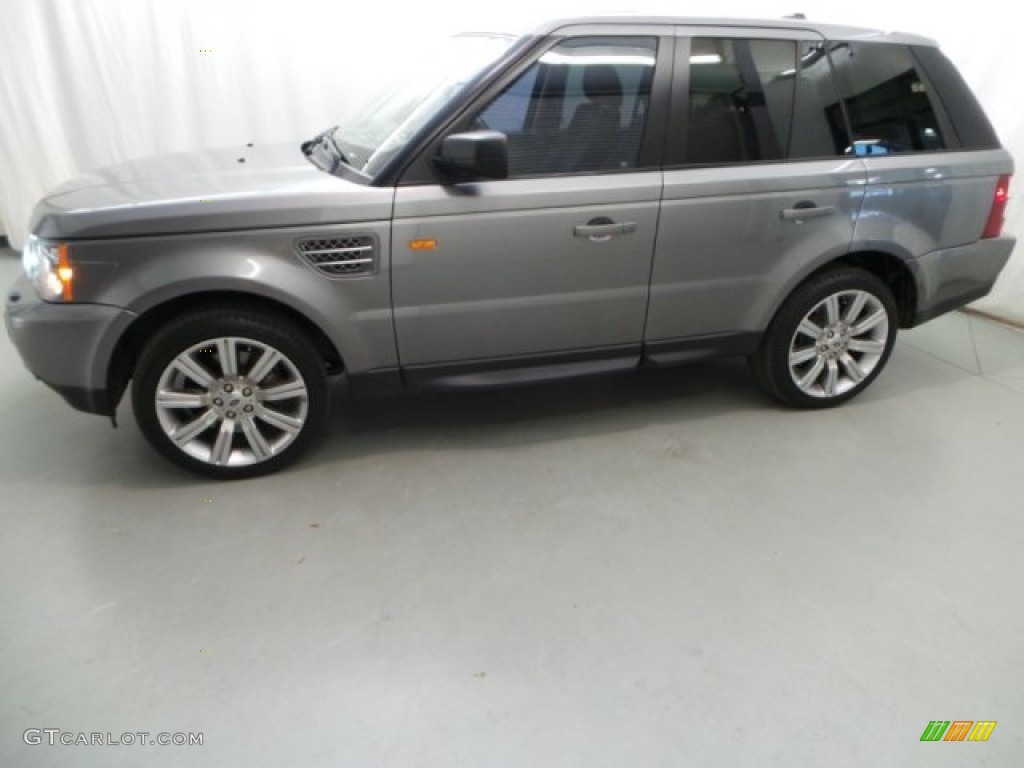 2007 Range Rover Sport Supercharged - Stornoway Grey Metallic / Ebony Black photo #4