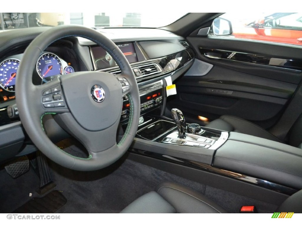 Black Interior 2014 BMW 7 Series ALPINA B7 LWB Photo #91753592