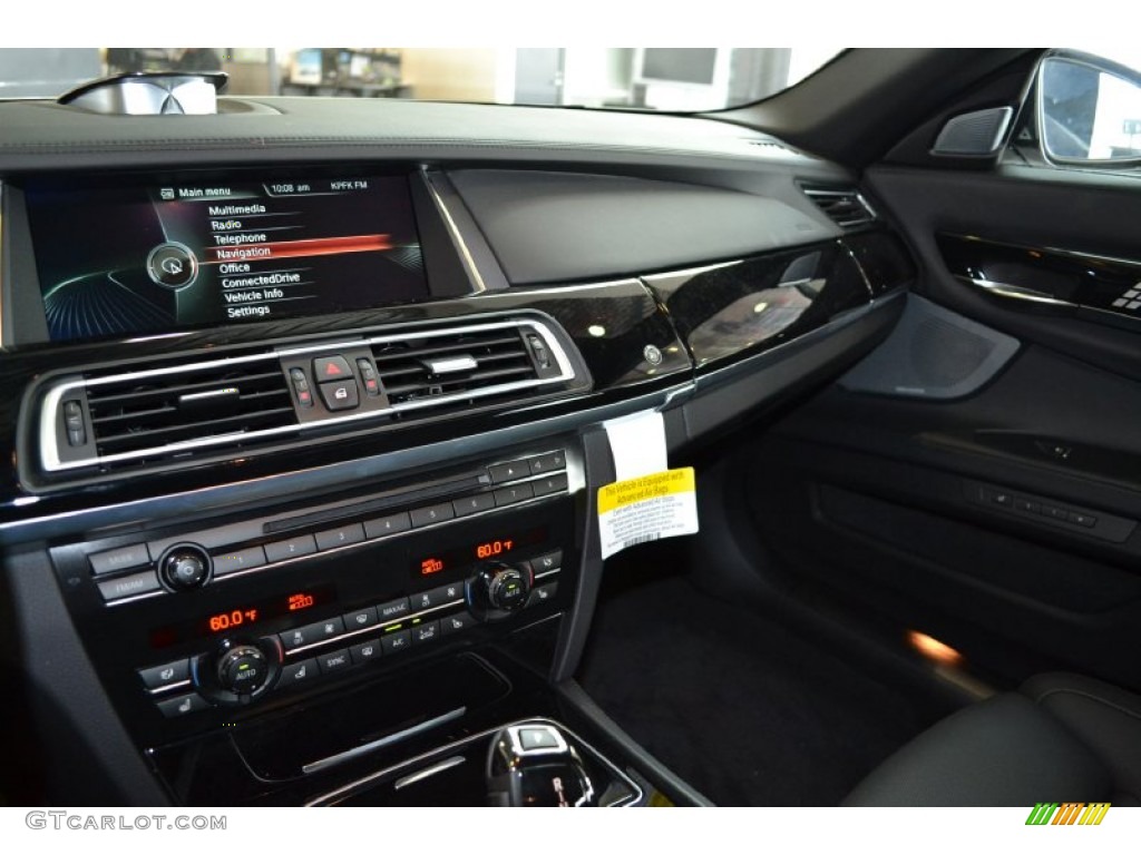 2014 BMW 7 Series ALPINA B7 LWB Black Dashboard Photo #91753595