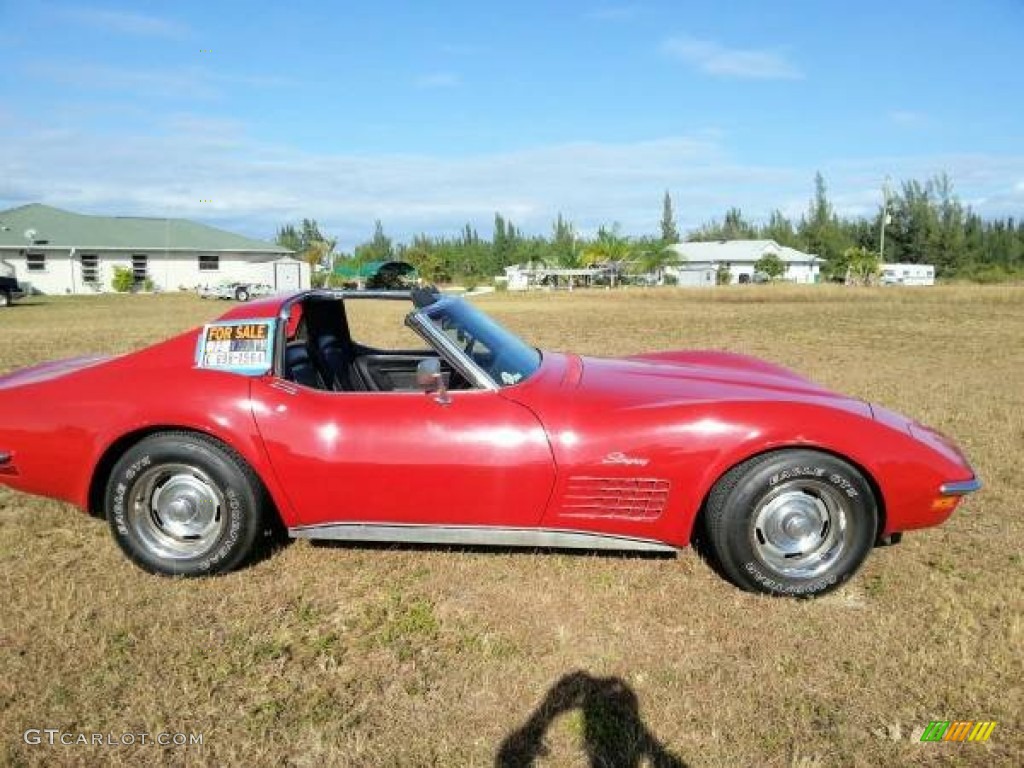 1972 Corvette Stingray Coupe - Mille Miglia Red / Black photo #1