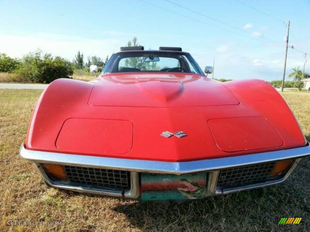 1972 Corvette Stingray Coupe - Mille Miglia Red / Black photo #3