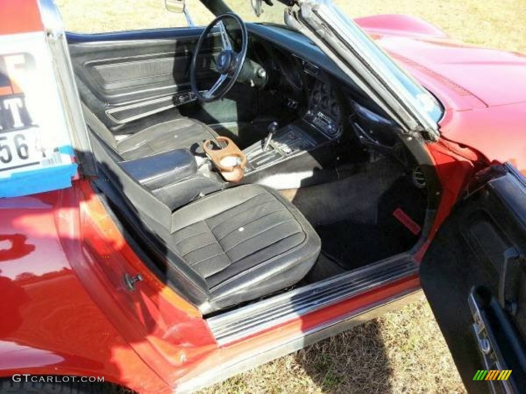 1972 Corvette Stingray Coupe - Mille Miglia Red / Black photo #5