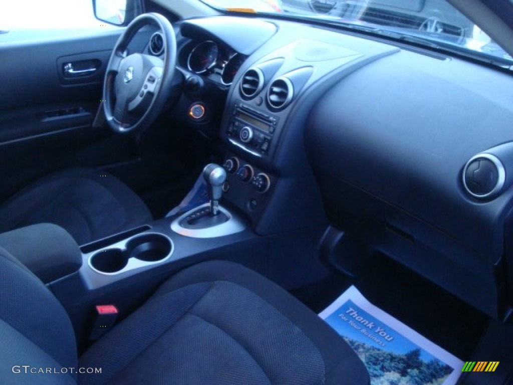 2011 Rogue S AWD - Indigo Blue Metallic / Black photo #19