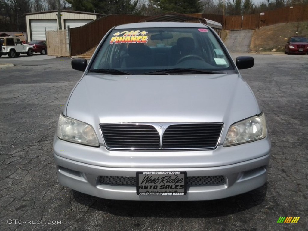 2003 Lancer ES - Munich Silver Metallic / Gray photo #2