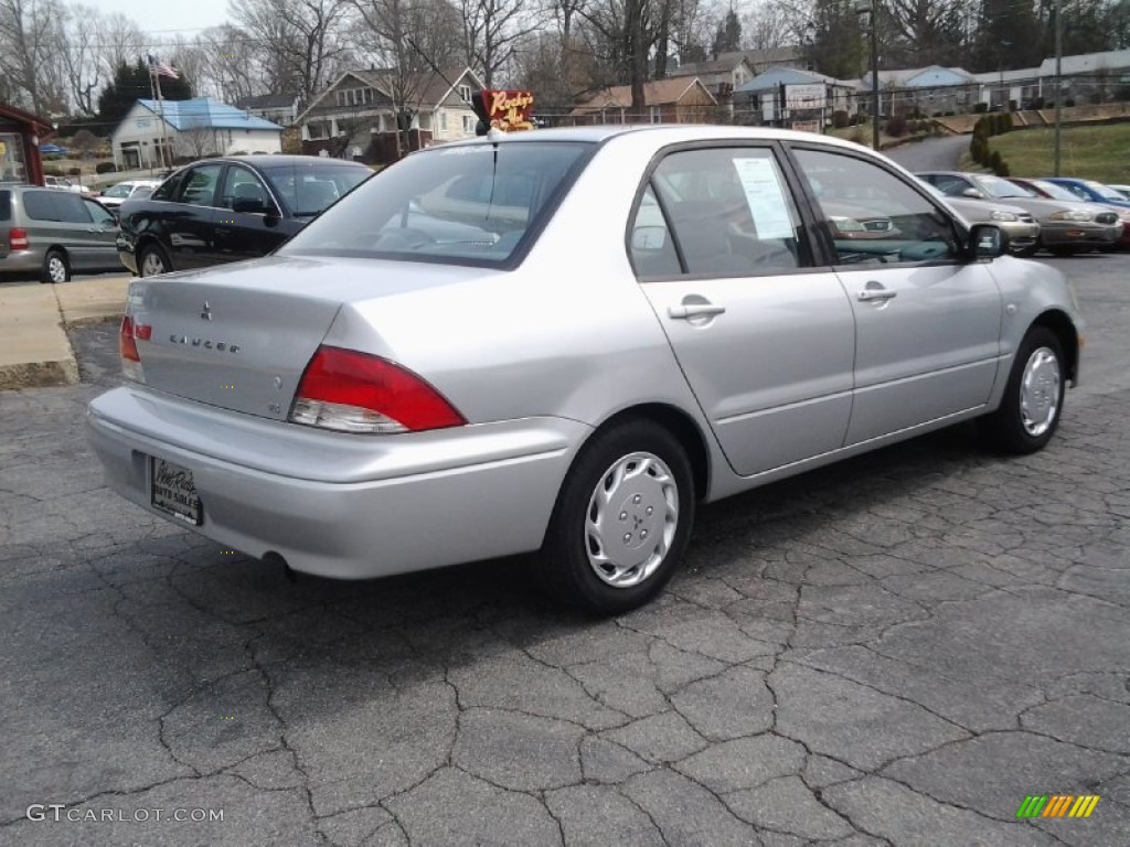 2003 Lancer ES - Munich Silver Metallic / Gray photo #4