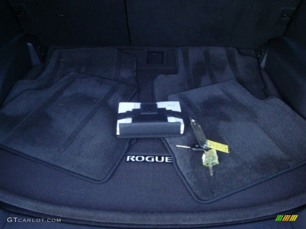 2011 Rogue S AWD - Indigo Blue Metallic / Black photo #26