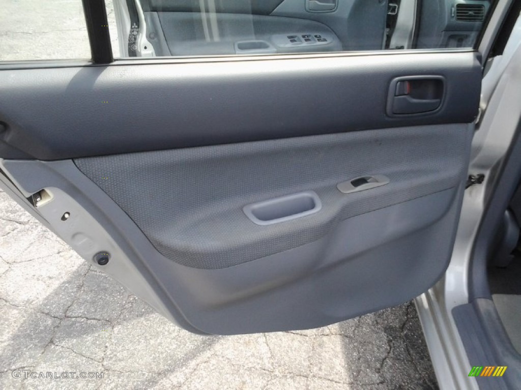 2003 Lancer ES - Munich Silver Metallic / Gray photo #13