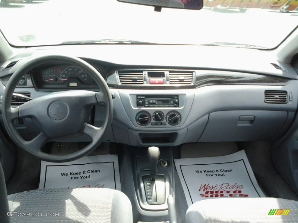2003 Lancer ES - Munich Silver Metallic / Gray photo #16