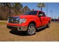 2014 Race Red Ford F150 XLT SuperCab  photo #1