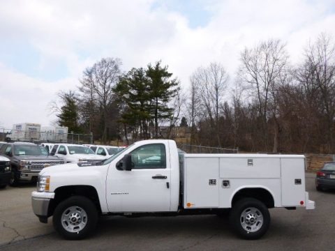 2014 Chevrolet Silverado 2500HD WT Regular Cab 4x4 Utility Truck Data, Info and Specs