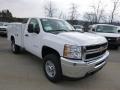 2014 Summit White Chevrolet Silverado 2500HD WT Regular Cab 4x4 Utility Truck  photo #4