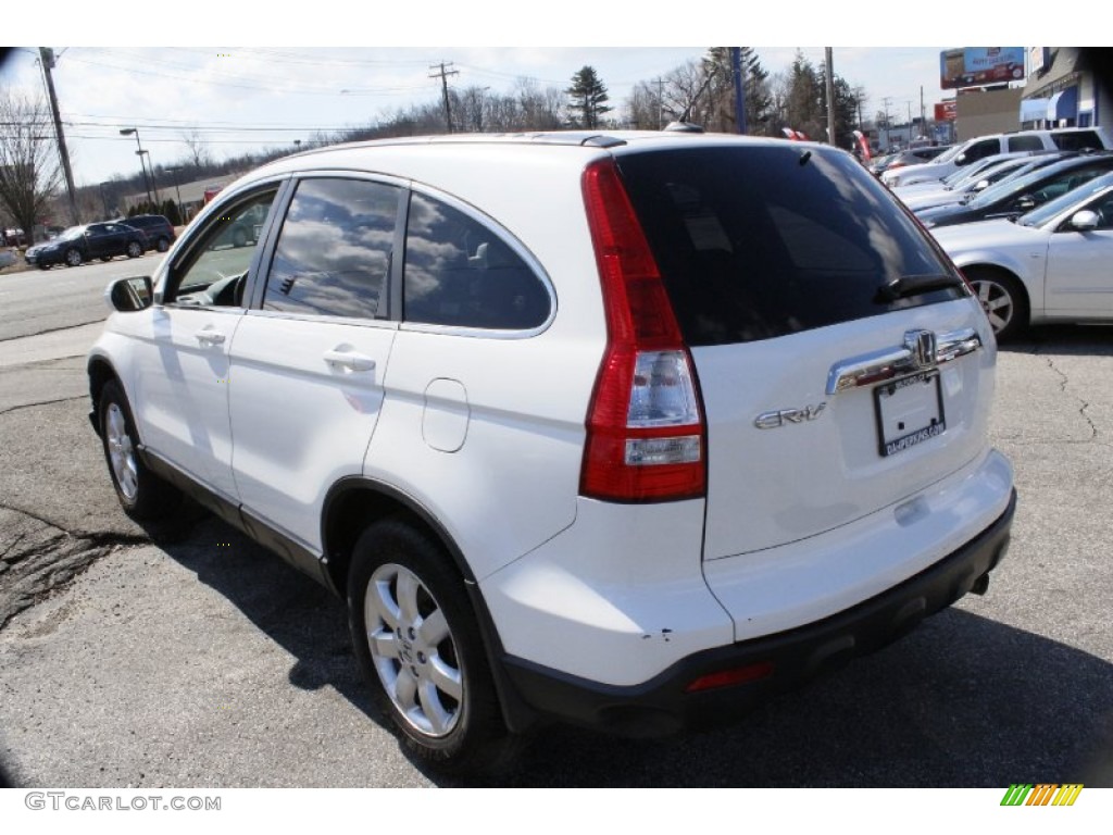 2007 CR-V EX-L - Taffeta White / Gray photo #10