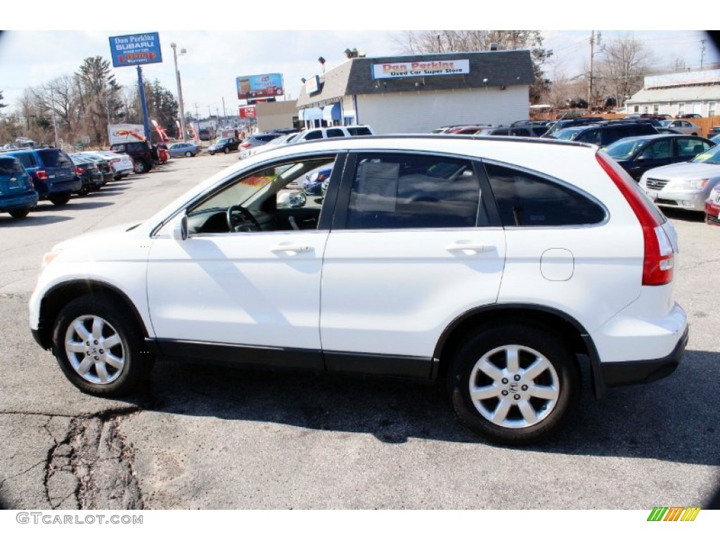 2007 CR-V EX-L - Taffeta White / Gray photo #11