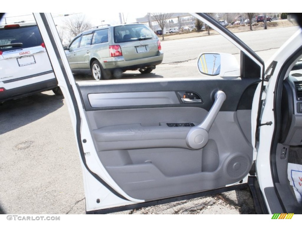 2007 CR-V EX-L - Taffeta White / Gray photo #18