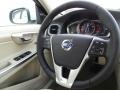 Soft Beige 2015 Volvo S60 T5 Drive-E Steering Wheel