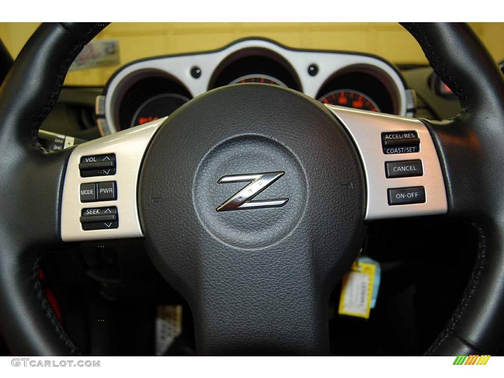 2008 350Z Enthusiast Coupe - Nogaro Red / Carbon photo #25