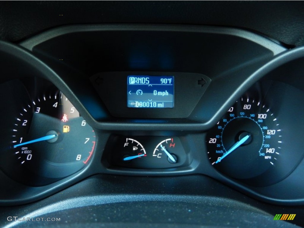 2014 Ford Transit Connect XLT Wagon Gauges Photo #91761164