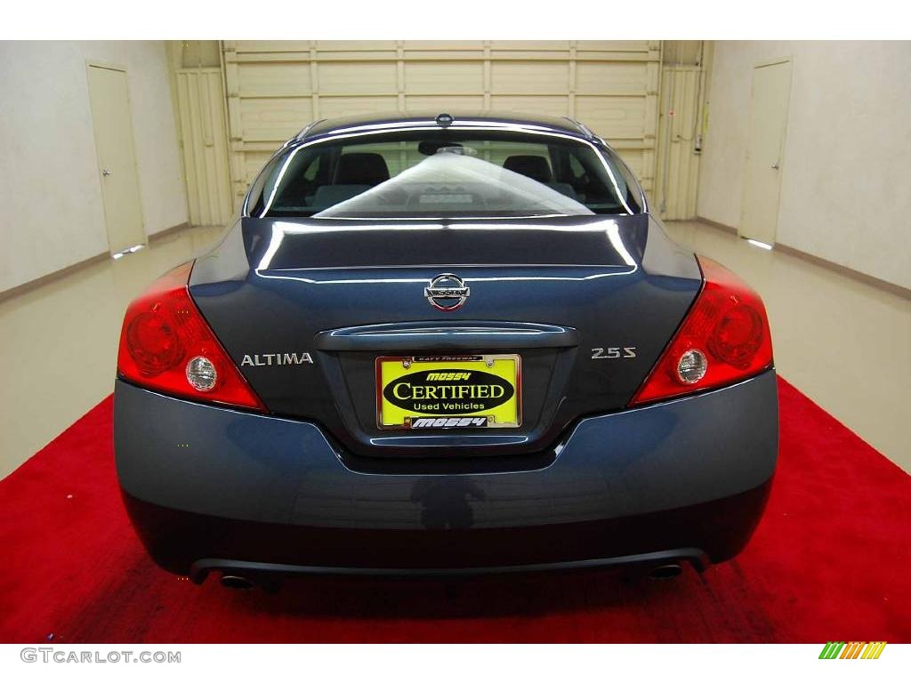 2008 Altima 2.5 S Coupe - Dark Slate Metallic / Charcoal photo #8