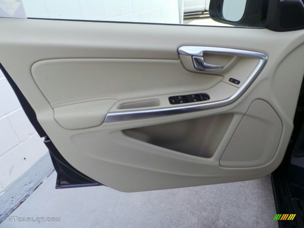 2015 Volvo S60 T5 Drive-E Soft Beige Door Panel Photo #91761769