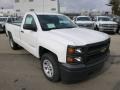 2014 Summit White Chevrolet Silverado 1500 WT Regular Cab  photo #4