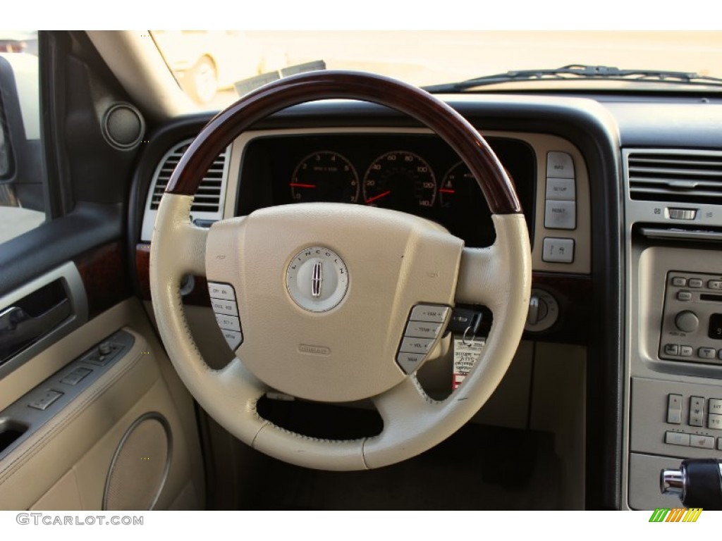 2006 Navigator Luxury 4x4 - Oxford White / Camel photo #28
