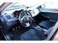 2008 Mitsubishi Lancer Evolution Black Interior Interior Photo