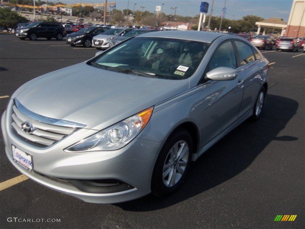 2014 Sonata GLS - Radiant Silver / Gray photo #1