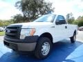 Oxford White - F150 XL Regular Cab 4x4 Photo No. 1