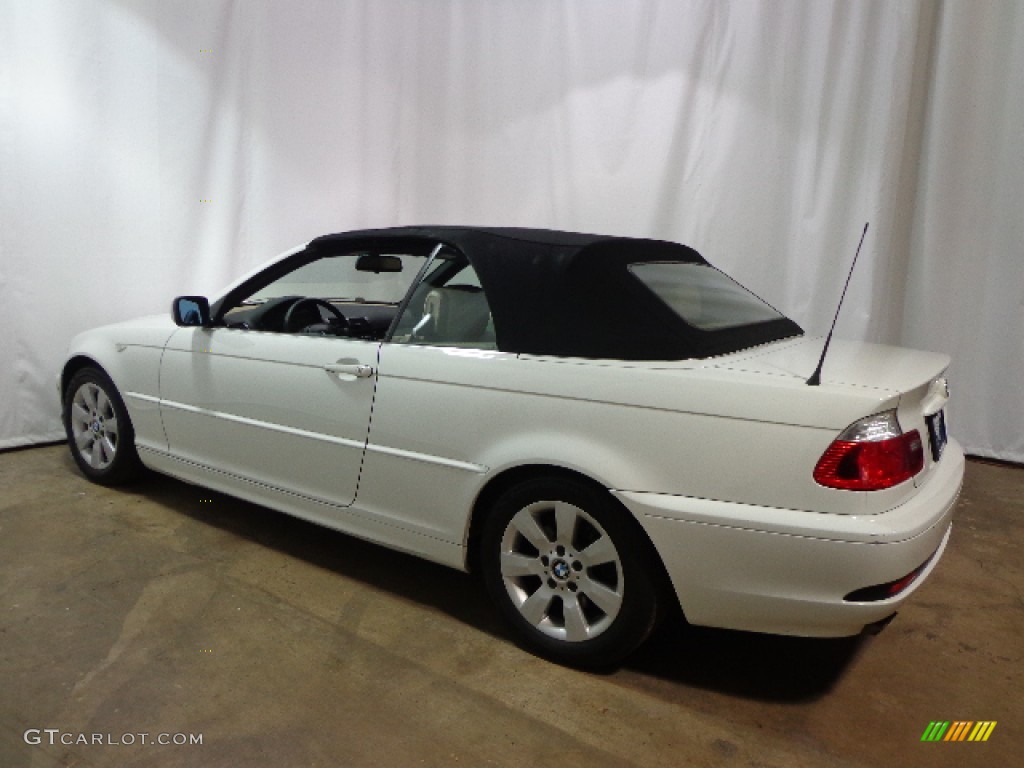 2006 3 Series 325i Convertible - Alpine White / Black photo #7