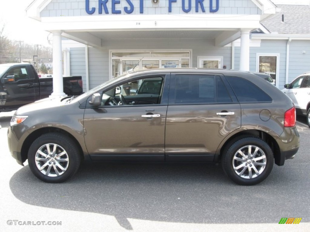 2011 Edge SEL AWD - Earth Metallic / Charcoal Black photo #4