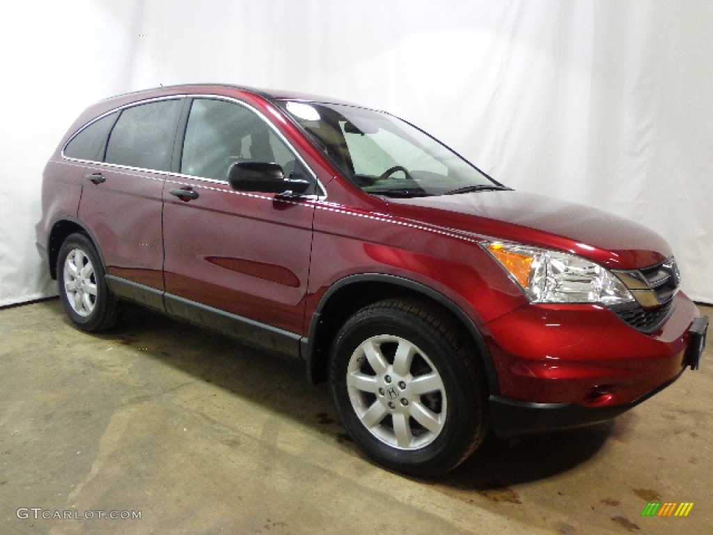 2011 CR-V SE 4WD - Tango Red Pearl / Gray photo #1