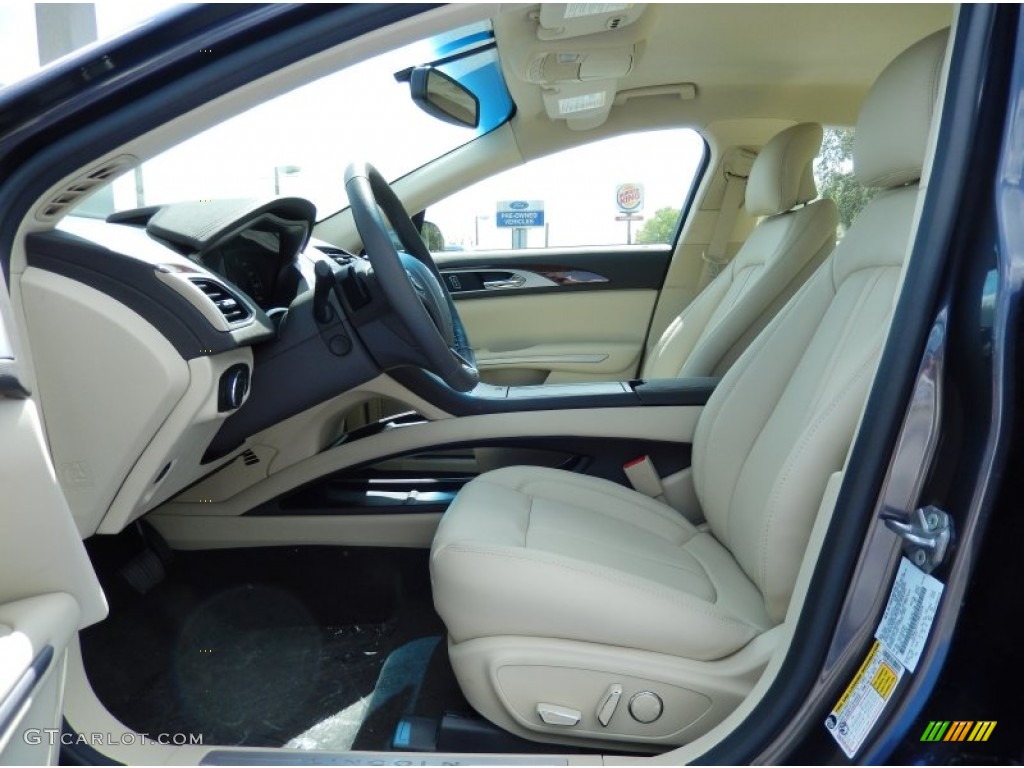 Light Dune Interior 2014 Lincoln MKZ FWD Photo #91765729