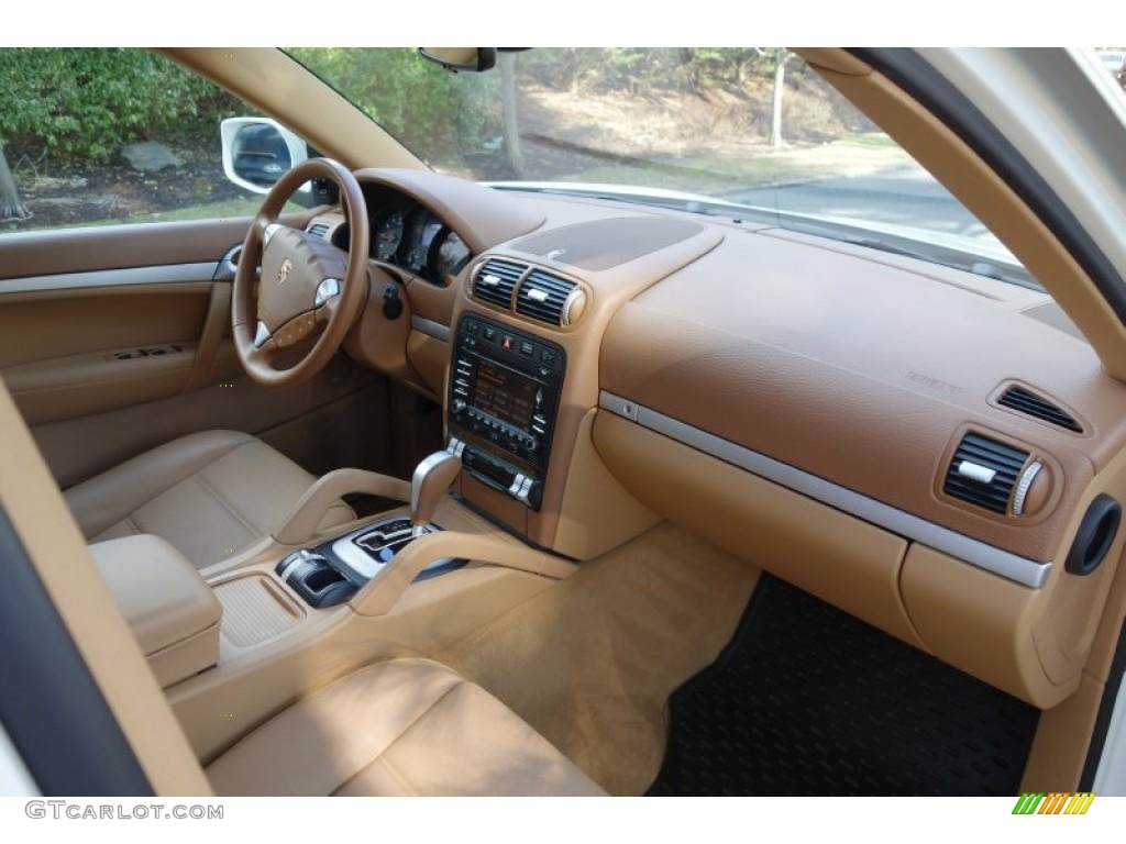 2009 Porsche Cayenne Tiptronic Havanna/Sand Beige Dashboard Photo #91765781