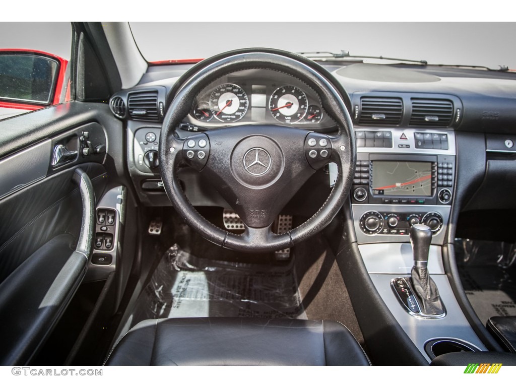 2006 Mercedes-Benz C 55 AMG Black Dashboard Photo #91767269