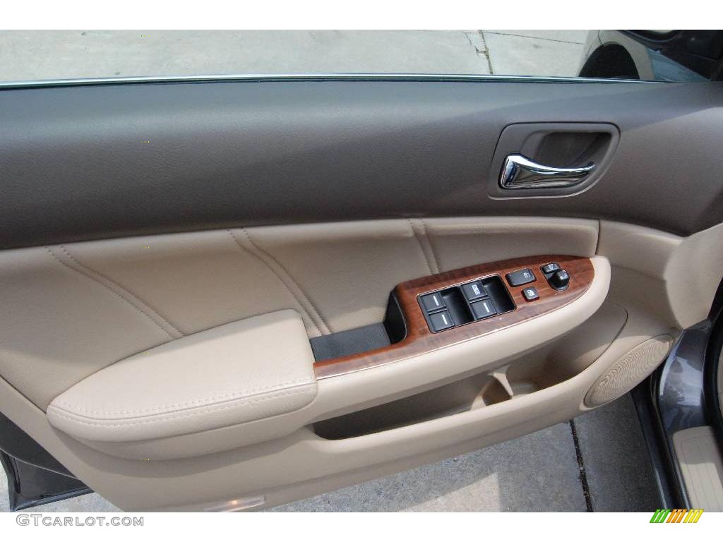 2007 Accord EX-L V6 Sedan - Carbon Bronze Pearl / Ivory photo #10