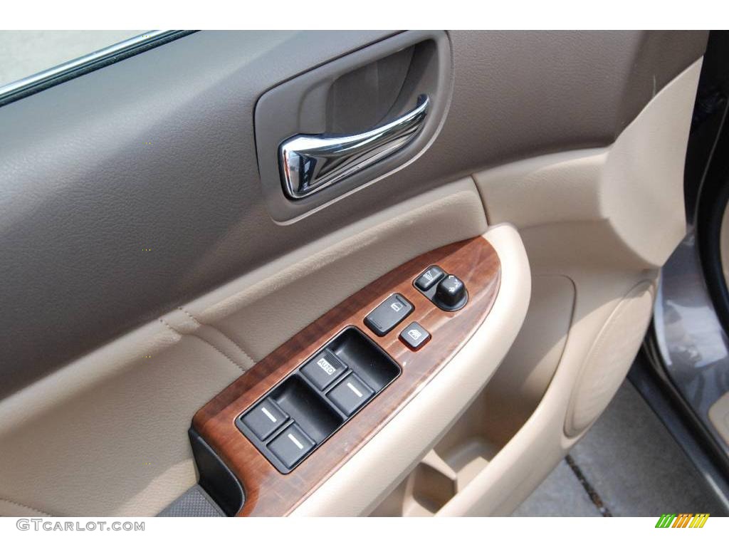 2007 Accord EX-L V6 Sedan - Carbon Bronze Pearl / Ivory photo #11