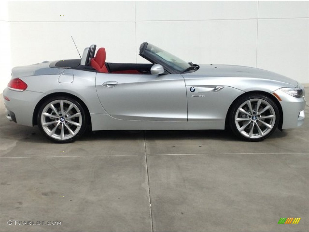 Glacier Silver Metallic 2014 BMW Z4 sDrive35i Exterior Photo #91771466